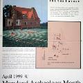 1999 Maryland Archaeology Month Poster