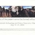 2000 Colorado Archaeology and Historic Preservation Week Poster