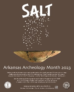 2023 Arkansas Archaeology Month Poster