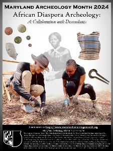 2024 Maryland Archaeology Month Poster