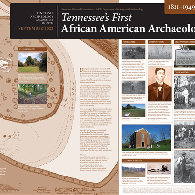 2022 Tennessee Archaeology Awareness Month Poster