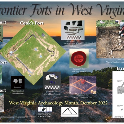 2022 West Virginia Archaeology Month Poster